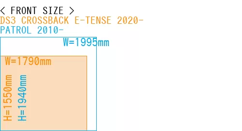 #DS3 CROSSBACK E-TENSE 2020- + PATROL 2010-
